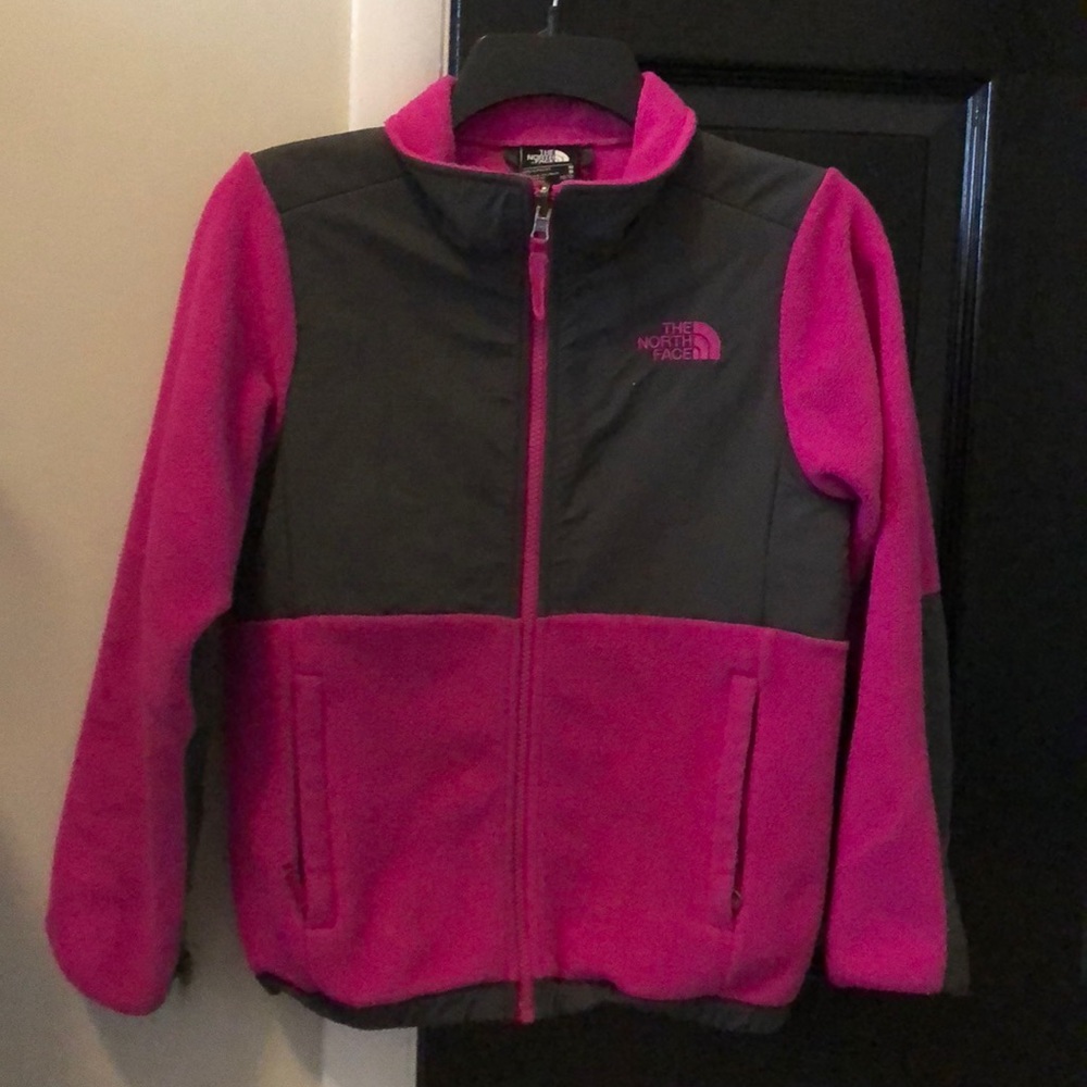 Girls The North Face fleece jacket size 10-12